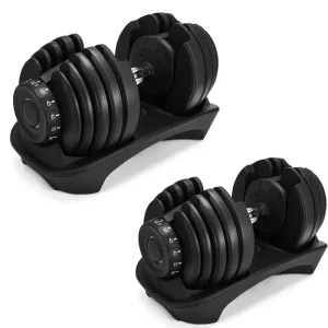 Adjustable Dumbbell 24/40 KG 52.5/90 LBS